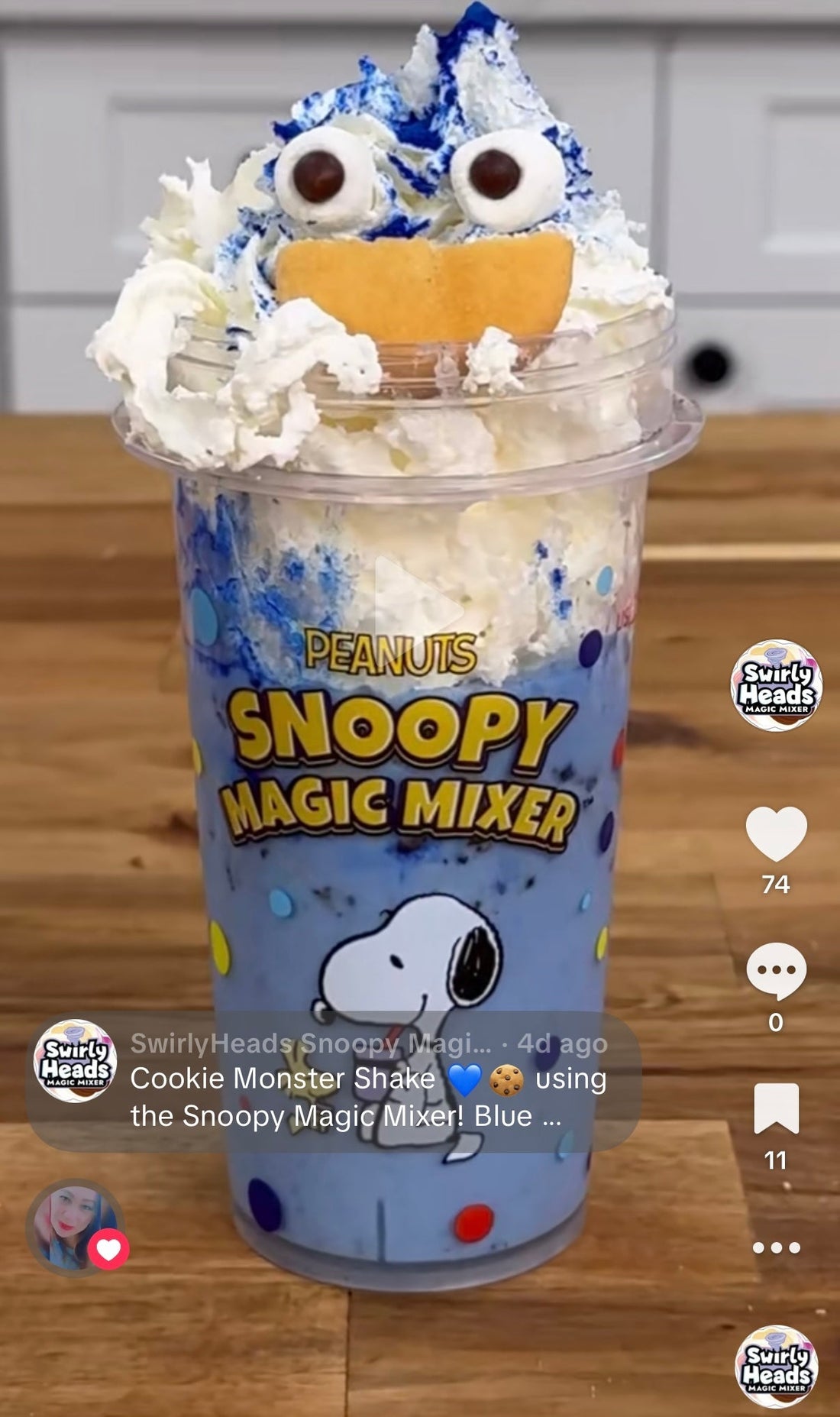 Snoopy Magic Mixer by Swirly Heads