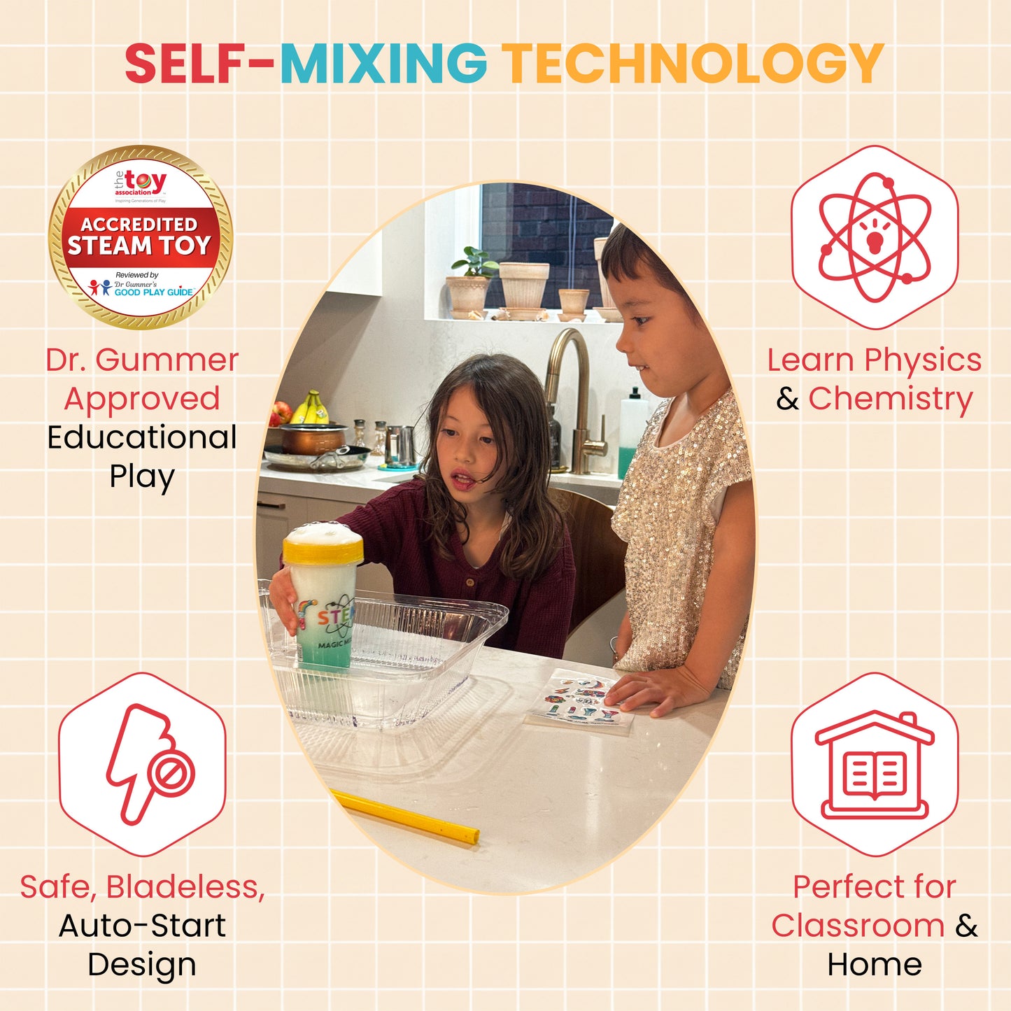 STEM experiments book for kids