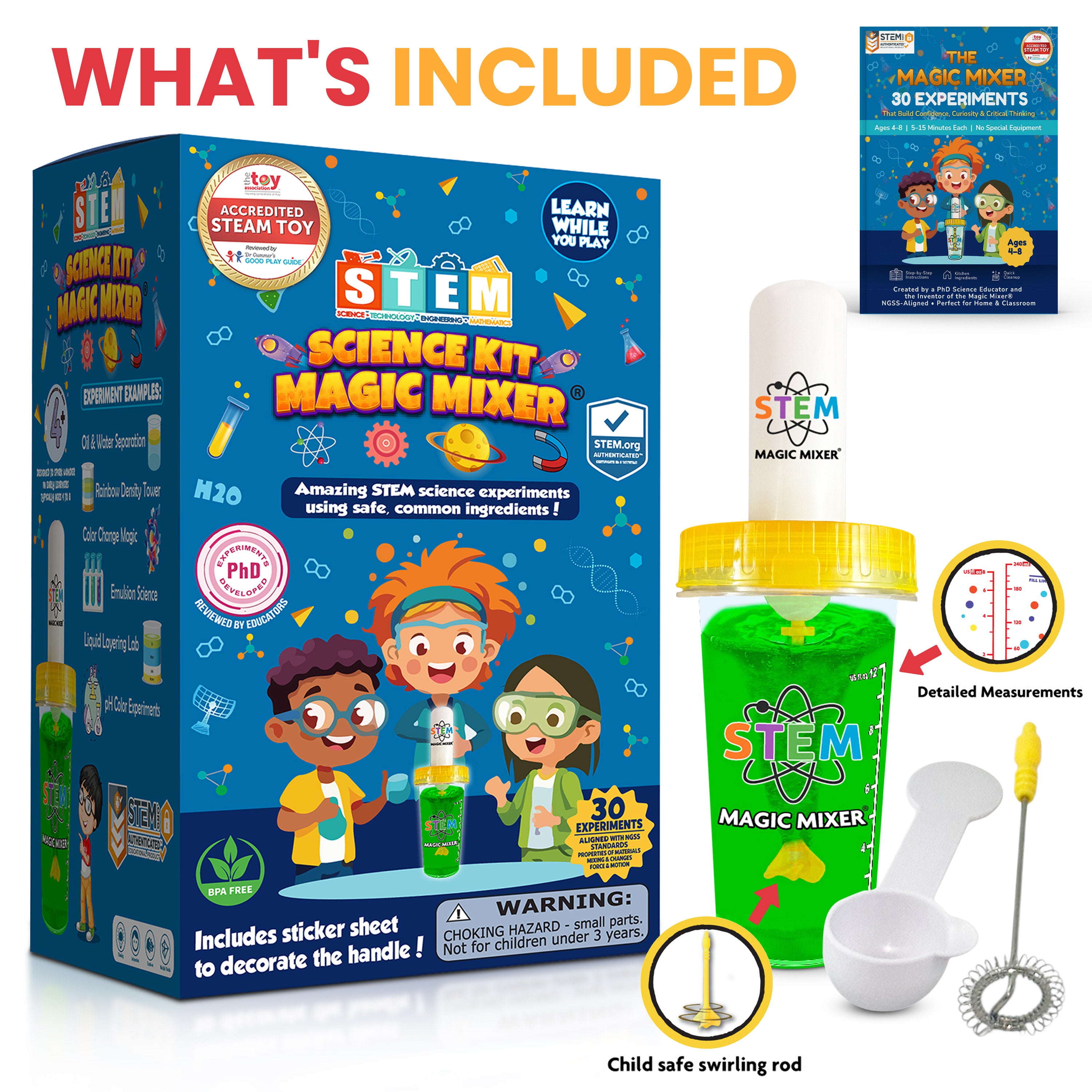 Magic Mixer STEM Science Edition. Hands-On Kitchen Science for Kids