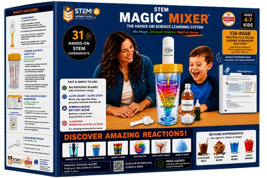 STEM Magic Mixer hands-on science learning experimental book