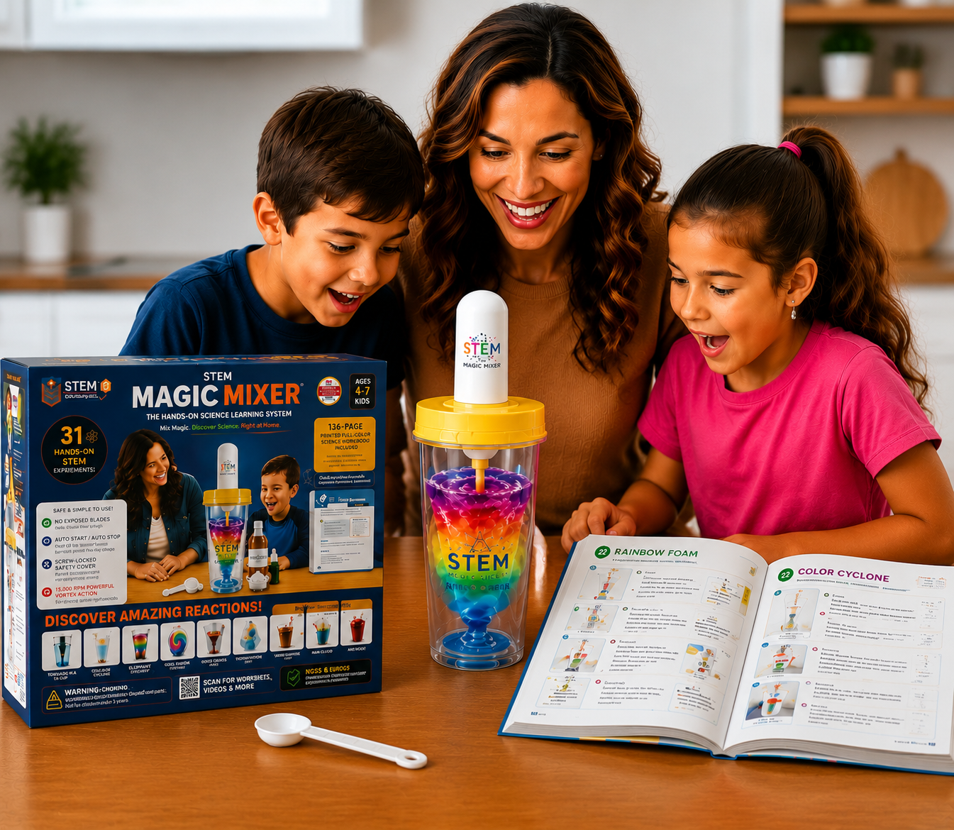 STEM Magic Mixer™ | 31 Science Experiments for Kids Ages 4-7